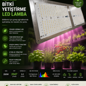 Gen 5 LS EVO 250W Quantum Board Bitki Yetiştirme Lambası
