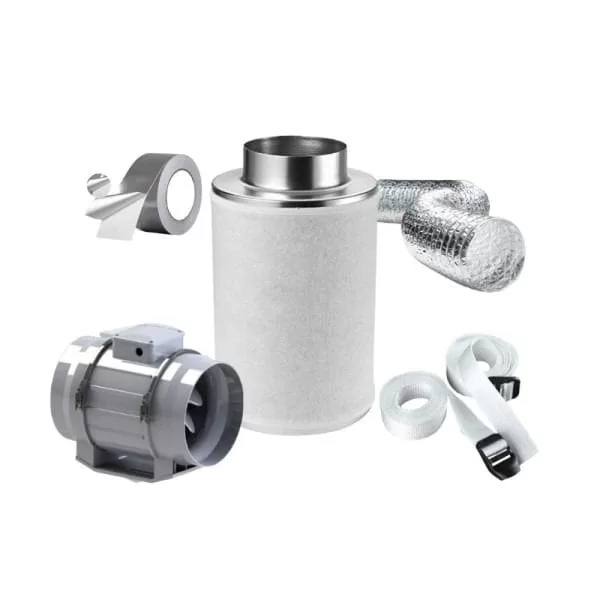 680m3 Karbon Filtre Garden Vo Fan Set-150mm