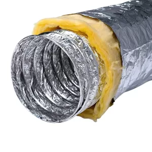 Esnek Hava Kanalı Ses Isı İzoleli 127mm 10MT